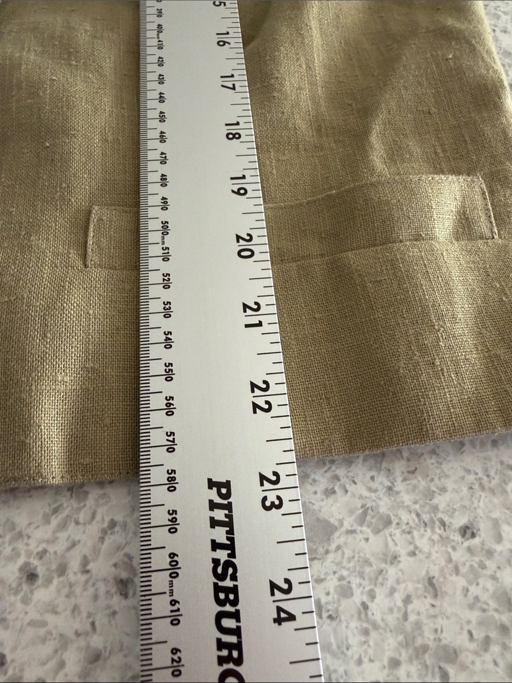 Ali Miles size 15 linen green jacket size 14 - Picture 7 of 8